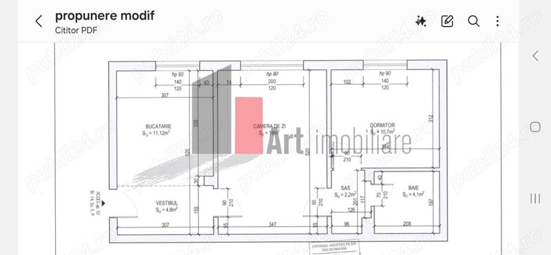 Drumul Gazarului, Giurgiului, vanzare apartament 2 camere semidecomandat.